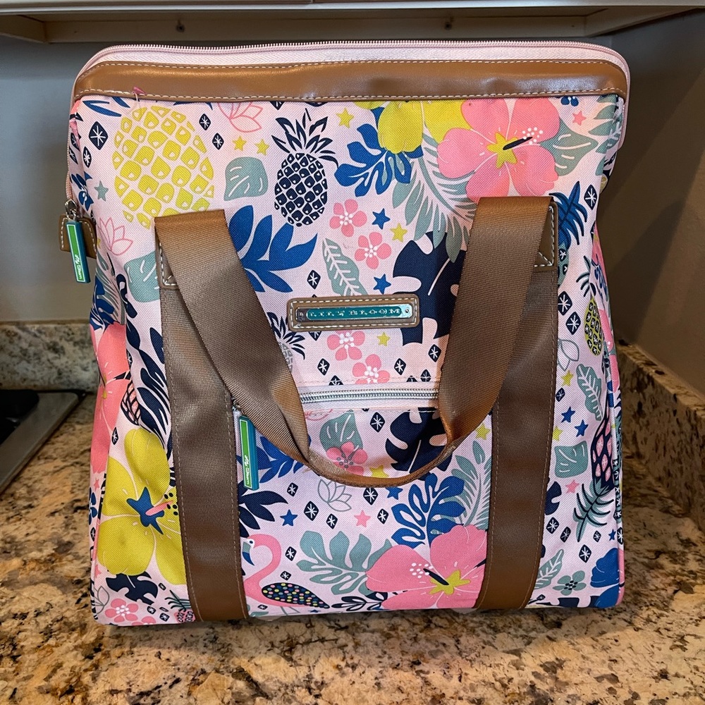 EUC Lily Bloom Rolling Bag